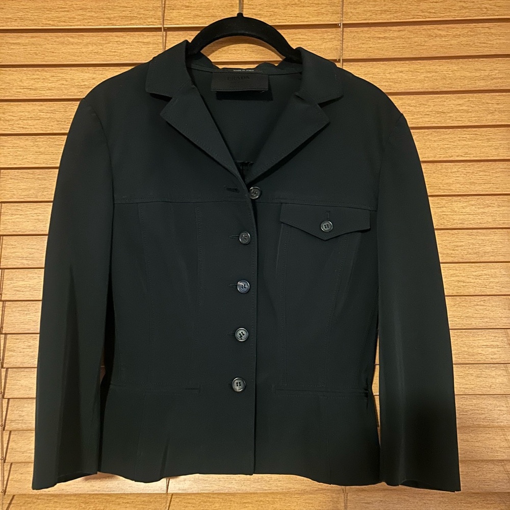 Prada - Vintage 2000’s Fitted Jacket - Picture 4 of 9